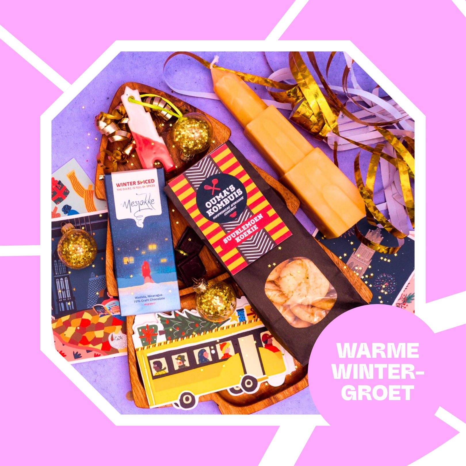 Afbeelding van Pakket 'Warme Wintergroet' | Diverse makers