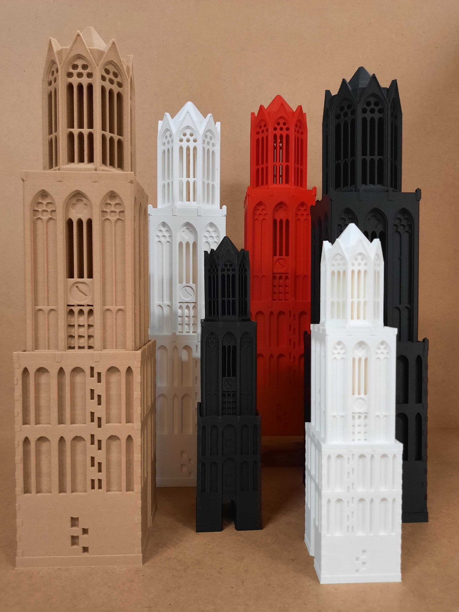 Afbeelding van 3D-print Domtoren - 30 cm | Buro Ruig