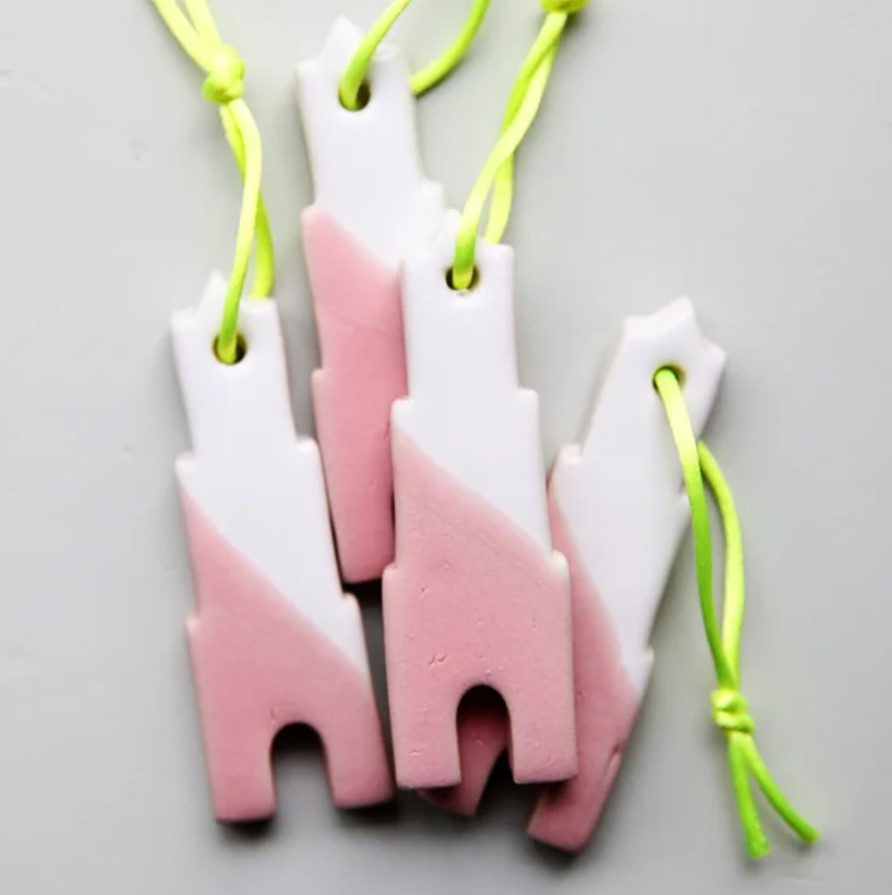 Afbeelding van Hanger 'Domtoren' - diverse kleuren | Kim Cuhfus
